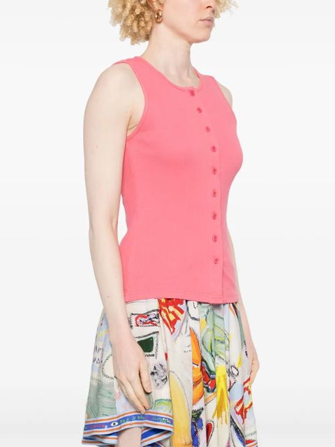 JW Anderson buttoned tank top - Pink