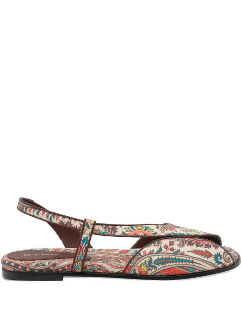 ETRO paisley printed sandals - Neutrals - zdjęcie produktu nr 1