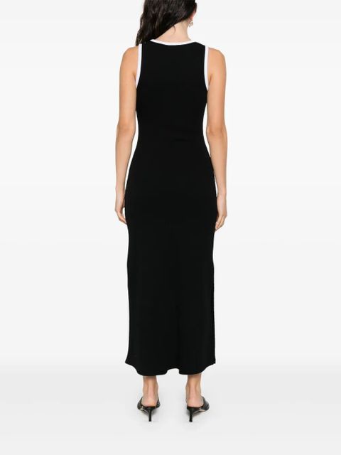 Maje jersey tank dress - Black