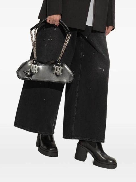 MISBHV chain star-charm tote bag - Black