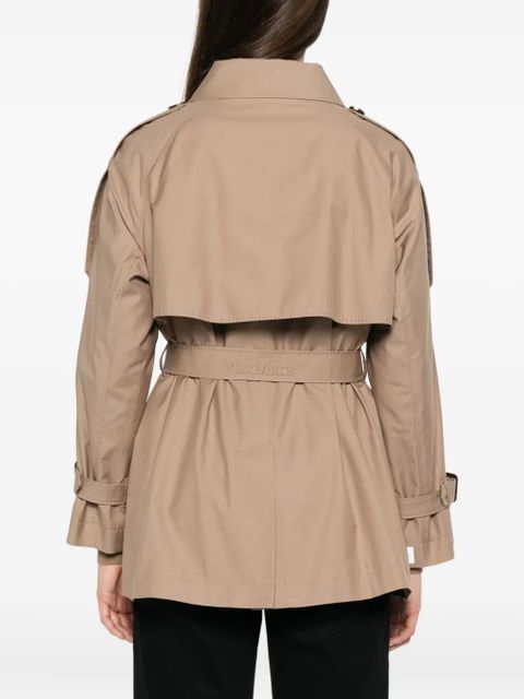 Max Mara belted double-breasted coat - Neutrals