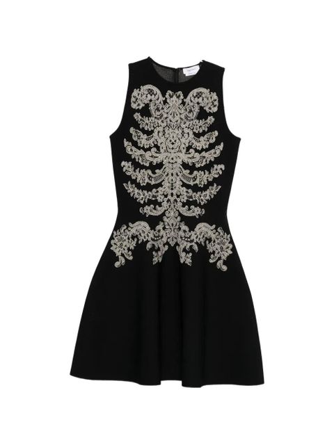 Alexander McQueen sleeveless mini dress - Black - zdjęcie produktu nr 1
