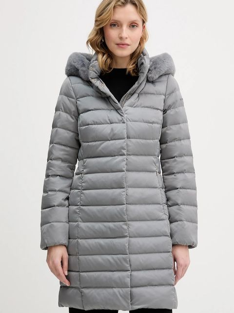 Geox kurtka puchowa BETTANIE kolor szary zimowa W5626H T3122 - zdjęcie produktu nr 1