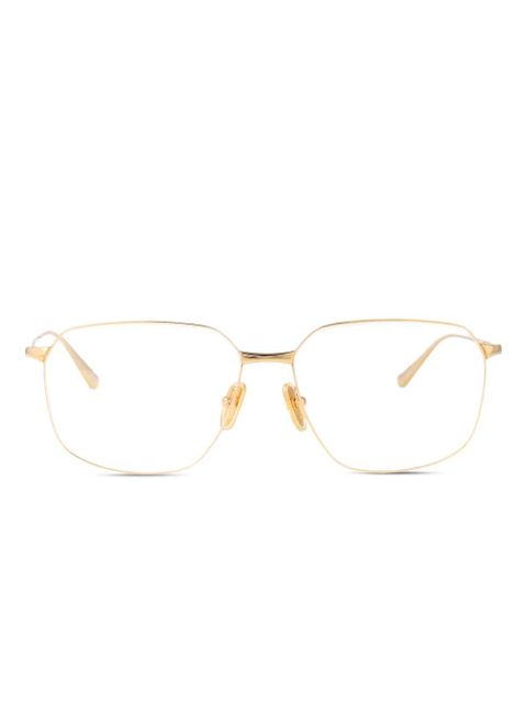 Balenciaga Eyewear square-frame glasses - Gold - zdjęcie produktu nr 1