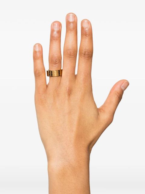 MM6 Maison Margiela numbers-engraved ring - 950 GOLD - zdjęcie produktu nr 2