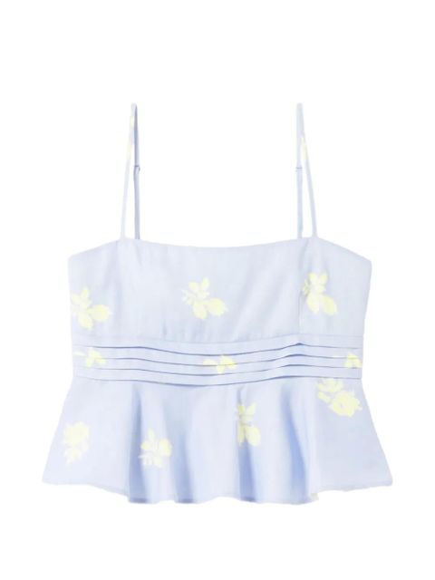 Claudie Pierlot floral-print blouse - Blue - zdjęcie produktu nr 1