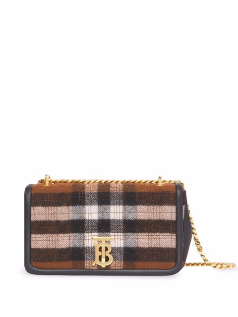 Burberry Lola check shoulder bag - Black - zdjęcie produktu nr 1