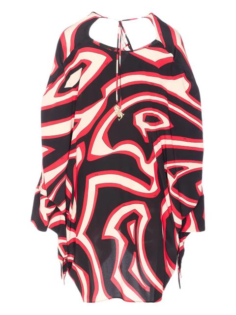PUCCI geometric-print top - Black