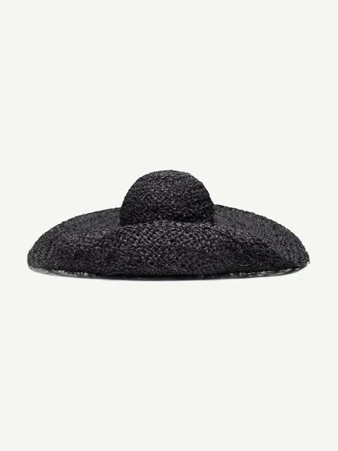 Ruslan Baginskiy kapelusz kolor czarny HT033-PSTR