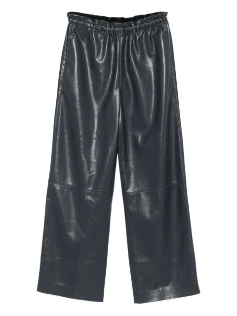 Nanushka Geb elasticated-waist trousers - Blue - zdjęcie produktu nr 1