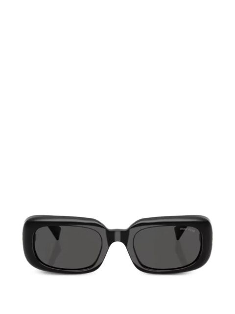 Miu Miu Eyewear square-frame sunglasses - Black - zdjęcie produktu nr 1