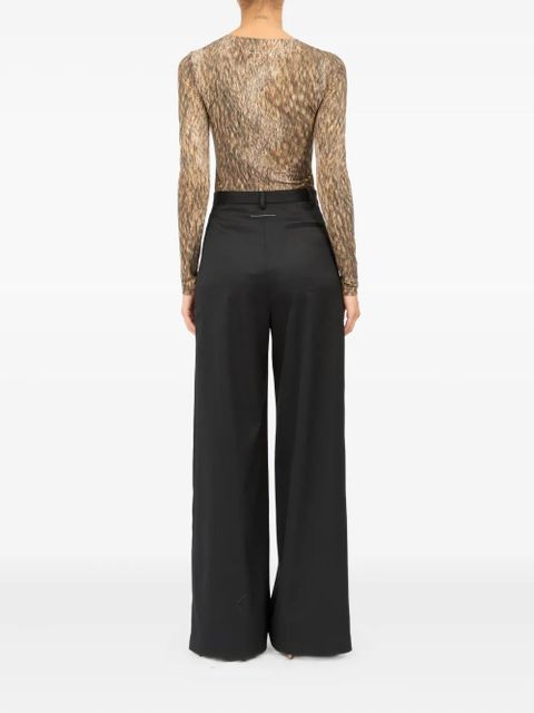 MM6 Maison Margiela tailored trousers - Black