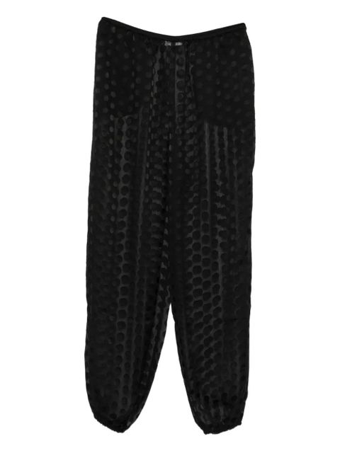 The Frankie Shop Orissa sheer-finish baloon trousers - Black - zdjęcie produktu nr 1
