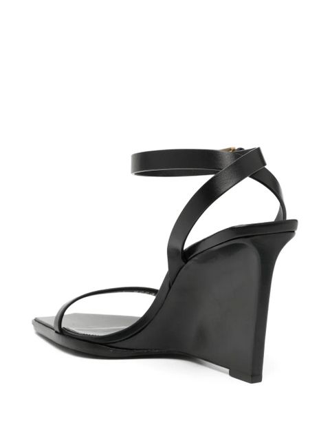 Saint Laurent 90mm Nicla sandals - Black