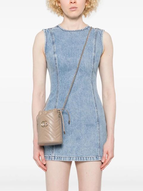 Gucci GG Marmont bucket bag - Neutrals - zdjęcie produktu nr 2
