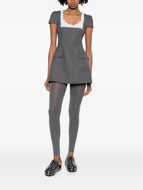 SHUSHU/TONG short sleeve mini dress - Grey - zdjęcie produktu nr 2