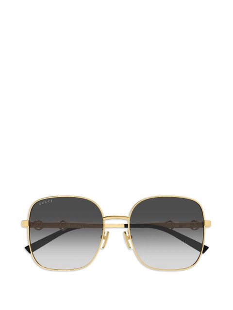 Gucci Eyewear round-frame sunglasses - Gold - zdjęcie produktu nr 1