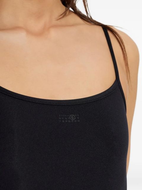 MM6 Maison Margiela Numeric Signature jumpsuit - Black