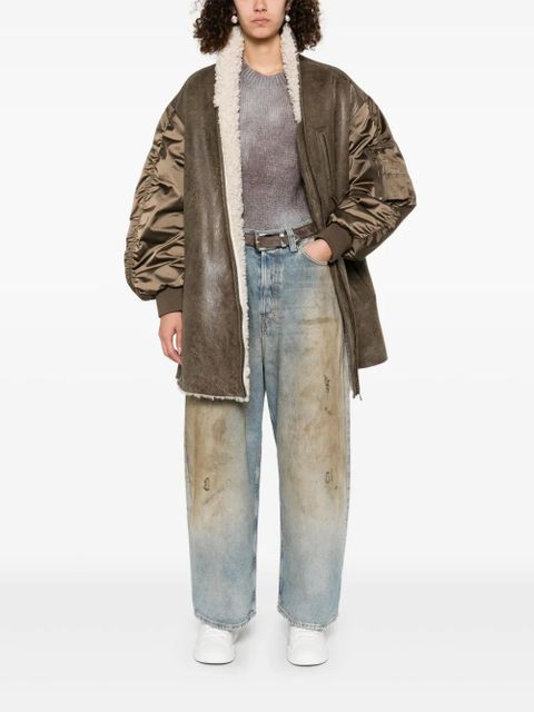 MARANT ÉTOILE Evina coat - Green - zdjęcie produktu nr 2