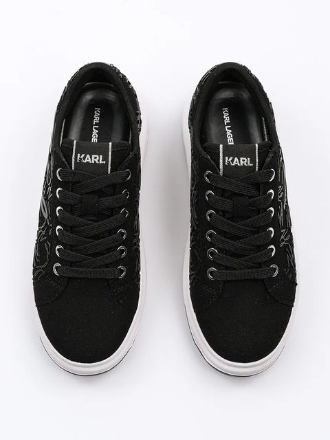 Karl Lagerfeld sneakersy KAPRI LUG kolor czarny KL67512F - zdjęcie produktu nr 2