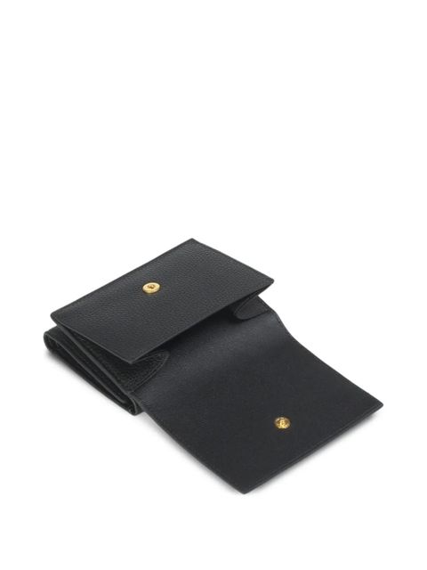Marni embroidered-flower trifold wallet - Black