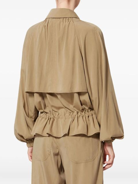 ISABEL MARANT Gwenola drawstring jacket - Neutrals