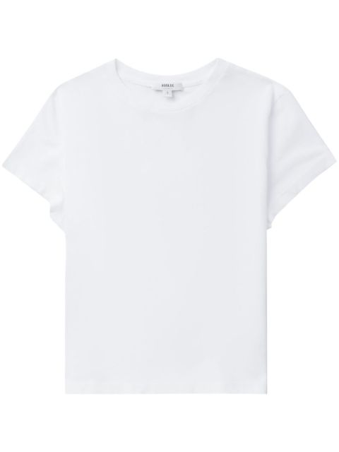 AGOLDE Adine shrunken-fit Tee - White - zdjęcie produktu nr 1