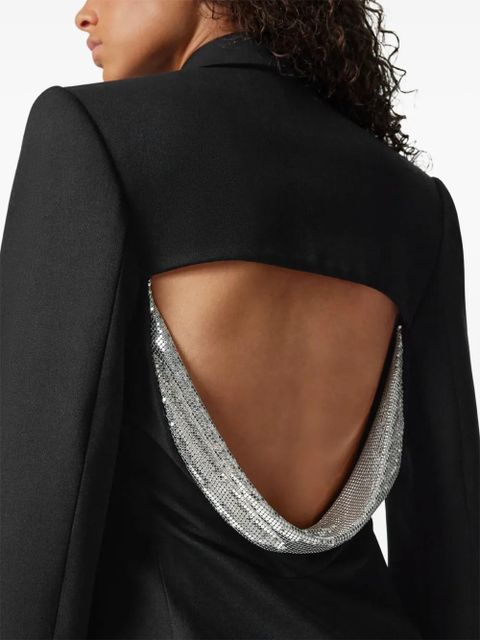 Versace wool blazer dress - Black