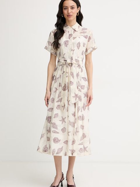 Marella sukienka letnia z jedwabiem GALLI - zdjęcie produktu nr 1