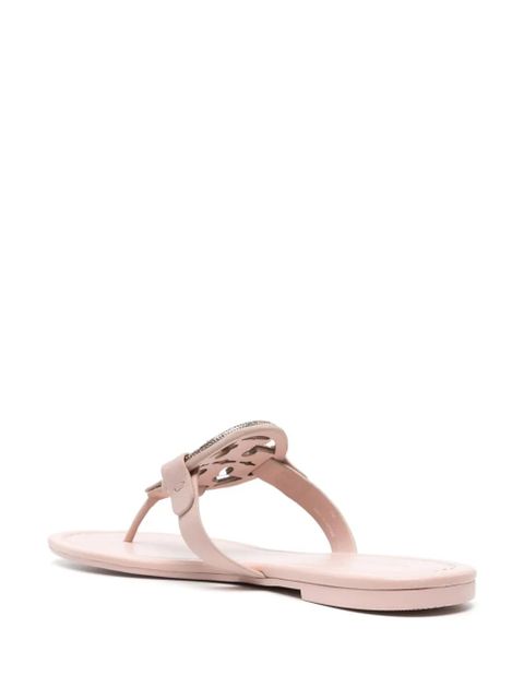 Tory Burch Miller Pavé flip flops - Pink