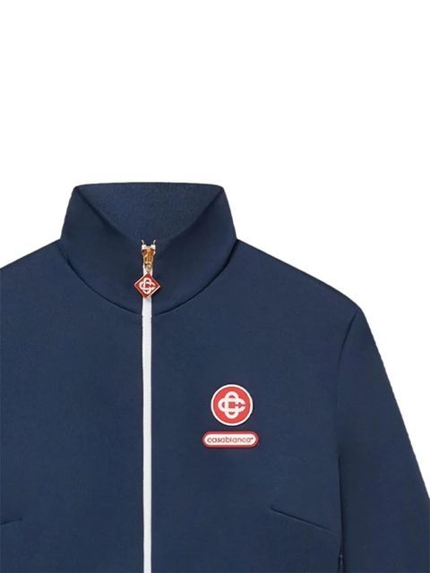 Casablanca Laurel-logo track jacket - Blue - zdjęcie produktu nr 2