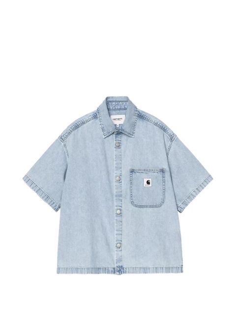Carhartt WIP pocket denim shirt - Blue - zdjęcie produktu nr 1