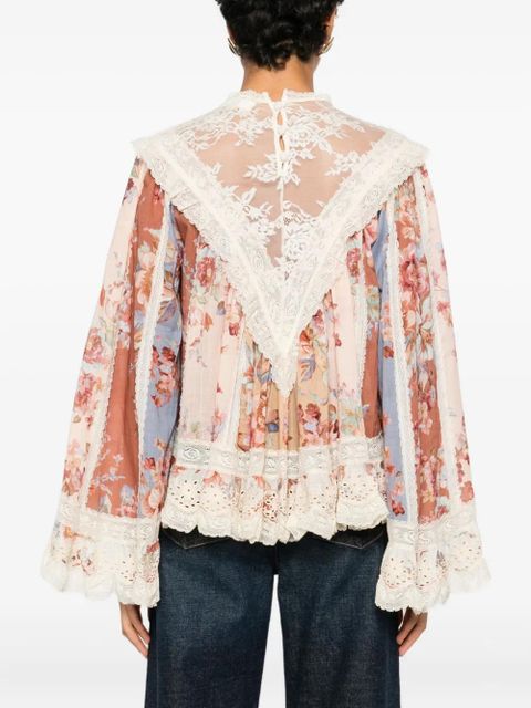 ZIMMERMANN Awaken blouse - Pink