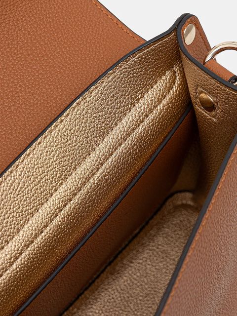 Guess torebka MERIDIAN kolor brązowy HWBG69 74200