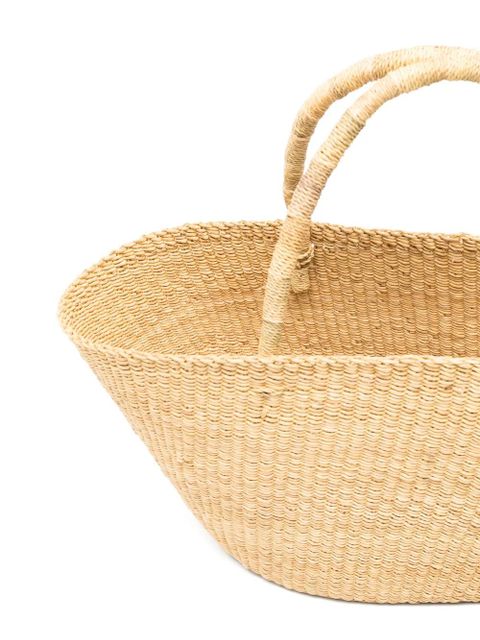 Muun Echo woven tote bag - Neutrals