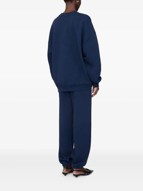 ANINE BING Karter track pants - Blue