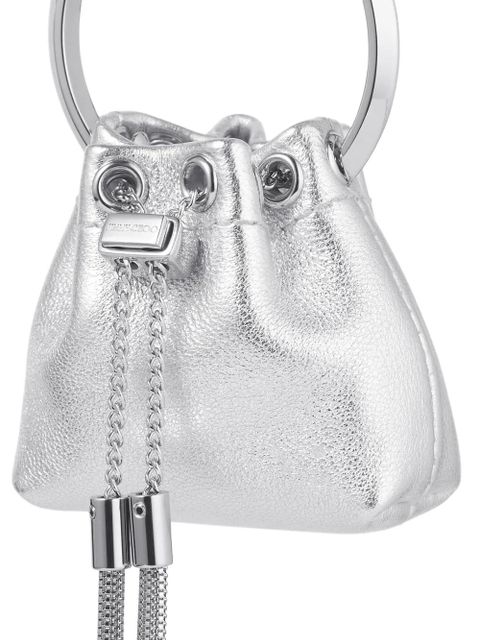 Jimmy Choo Bon Bon keyring charm - Silver