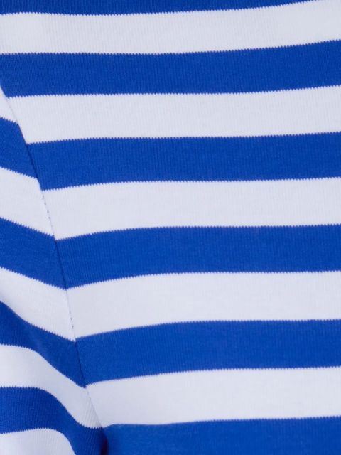 Lauren Ralph Lauren striped half-sleeve top - Blue