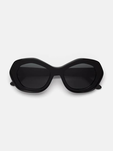 Marni okulary przeciwsłoneczne Ulawun Vulcano Black damskie kolor czarny EYMRN00024.001.J5B