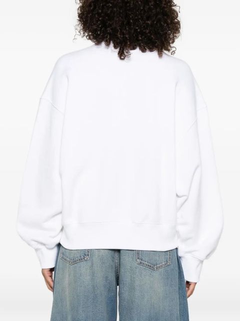 Alexander McQueen graphic-print sweatshirt - White - zdjęcie produktu nr 2