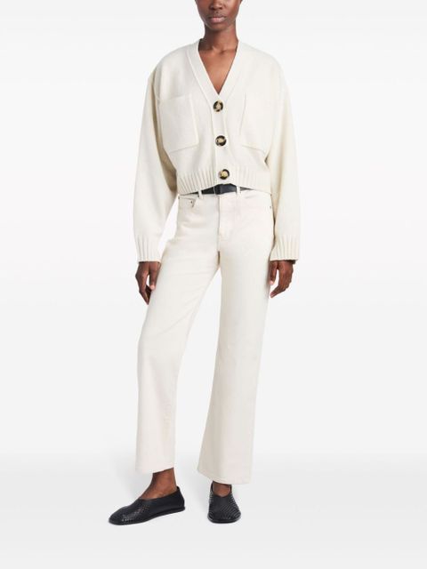 Proenza Schouler Jasper straight-leg cropped jeans - White - zdjęcie produktu nr 2