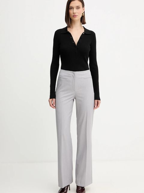 Liu Jo sweter damski kolor czarny lekki MF5263 MS99E