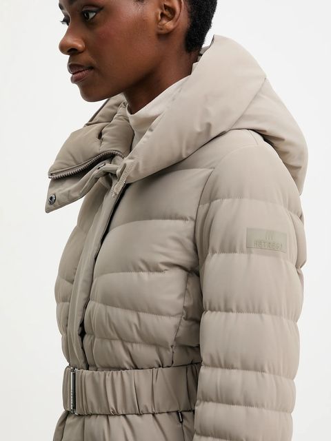 Hetrego kurtka puchowa ELOWEN kolor beżowy zimowa 8P652