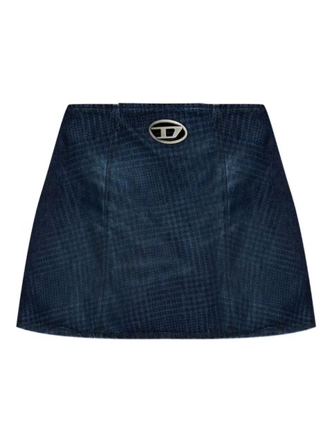 Diesel De-Sweny-S1 denim mini skirt - Blue - zdjęcie produktu nr 1