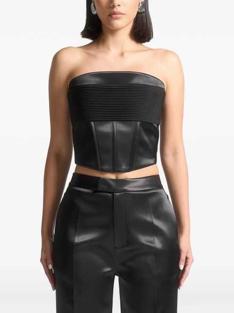 Manière De Voir Cora corset top - Black