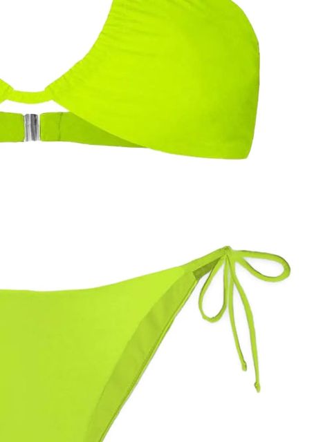 MC2 Saint Barth halter-neck tie-side bikini - Green - zdjęcie produktu nr 2
