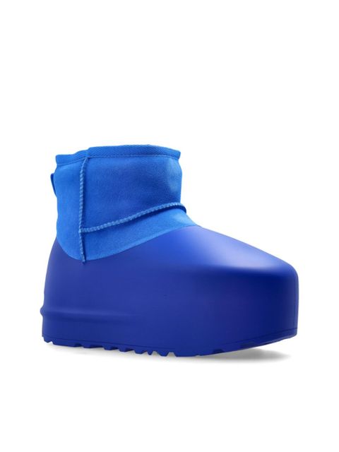 UGG mini Classic Pumped Molded boots - Blue