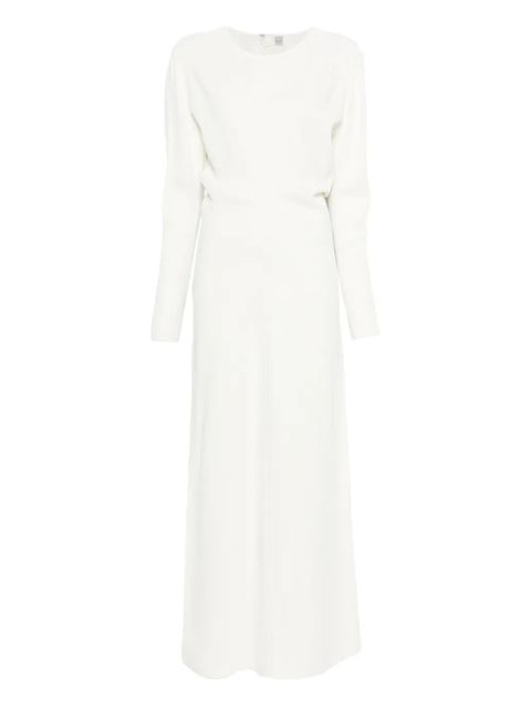 TOTEME long-sleeve maxi dress - White - zdjęcie produktu nr 1