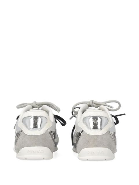 PINKO logo lace-up sneakers - Grey