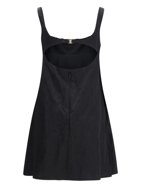 Chloé ruffled backless mini dress - Black - zdjęcie produktu nr 2